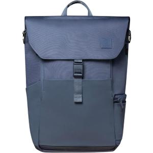 Huhu Diaper Bag Backpack Large Baby Bag for Moms & Dads Water-Resistant, Unisex Travel Kit for New Parents Includes Changing Pad and 2 Organizer Pouches (Dusky Blue)
