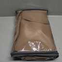 100% Blackout Shield Blackout Curtains for Bedroom 84 Inches Long, Back Tab/Rod Pocket Living Room Drapes, Thermal Insulated Blackout Curtains 2 Panels Set, 50" W x 84" L, Cream