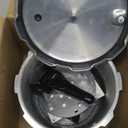 Presto 01264 6-Quart Aluminum Pressure Cooker, Silver