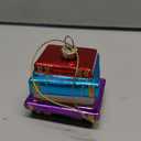 Hanging Christmas Ornaments 2025, Handcrafted Glass Blown Xmas Tree Decorations Holiday Ornaments Funny Gifts Collectible Winter Festival Decor for Home Party, Book