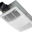 Broan-NuTone Non-Lit PowerHeat Bathroom Exhaust Fan and Heater, 80 CFM, 1.5 Sones, White