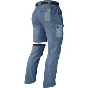 Men's Hiking Convertible Zip Off Pants Outdoor Waterproof Quick Dry Lightweight Fishing Safari Travel Cargo Work Pants (36)