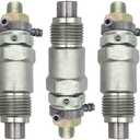EPSIRMP 15271-53020 3pcs Fuel Injectors Compatible with Kubota D750 D850 D950 D1302 D1402 V1702 V1902 Engine
