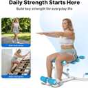 MERACH Deep Squat Machine for Women, Adjustable Glutes Trainer Machine, Core & Leg Exercise, Push Up Board Workout Equipment at Home Gym