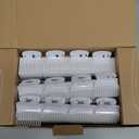 Conair Hot Rollers for Long, Medium & Short Hair, 12 Ceramic Flocked 1-Inch and 1-Inch Heated Hair Rollers with Clips, Hot Curlers for Women, Volume & Curls