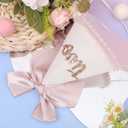 Birthday Hat With Bow - Sweet Birthday Decorations,Glitter Number Cone Hat Photo Prop,Princess Bow Hat,Cake Smash.