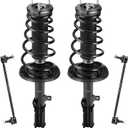 Rear Strut Assembly & Sway Bar Links 2007-2012 Camry Exc. SE Models, for 2008-2012 Toyota Avalon, Shock Absorbers Replace 172309 172310 4PCS