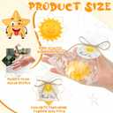 Demissle 20 Pcs Sunflower Soap Baby Shower Favors Mini Sun Soap Party Favors Here Comes The Son Handmade Gifts with Thank You Card for Guest Shower Gender Reveal Party Birthday Parties (Yellow)