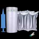 400 Count Packing Air Pillows for Shipping Supplies Box Filler Alternative to Packing Peanuts for Size 3.54" x 7.87"Suitable for small transport companies