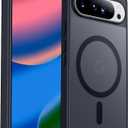 SPIDERCASE Magnetic for Google Pixel 10 Pro XL Case, Military Grade Drop Protection Slim Translucent Matte Shockproof Anti-Fingerprint Phone Case for Pixel 10 Pro XL
