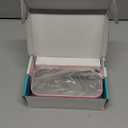 AFK Alarm Clock with Bluetooth Speaker for Bedroom,Small Digital Clock with Dual Alarms,Snooze,Mirror LED Display for Girls,Adults. (Pink)