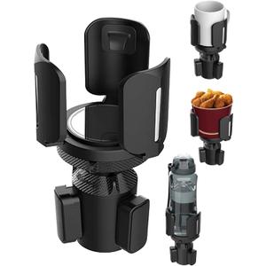 Car Cup Holder Expander, Car Cup Holder Expander, The stable and malleable bottom and arms are compatible with most cups, drinks and cars