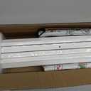 Mahjong Racks with Pushers, White Wooden American Mahjong Tile Pushers and Racks Set of 4, Mahjong Accessories (19.68 Inches)