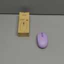 TECKNET Wireless Mouse, 2.4G Quiet Computer Mouse with USB Receiver, 4 Buttons Portable Cordless Mice for Chromebook, Laptop, PC, Mac, 800/1200/1600 DPI - Purple