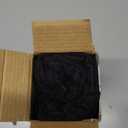 MIULEE Blue Decorative Throw Pillow Covers 18x18 Inch for Couch Bed Sofa Pack of 2 Boho Farmhouse Throw Pillows Soft Cross Corduroy Patchwork Textured Cushion Cases (Black)