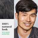 Just For Men Shampoo-In Color (Formerly Original Formula), Mens Hair Color with Keratin and Vitamin E for Stronger Hair - Darkest Brown-Black, H-50A, Pack of 1