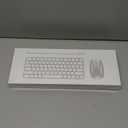 Bluetooth Keyboard and Mouse for Mac, Rechargeable, Mini Size, Ultra Slim, Quiet Typing, 4 Level DPI, Wireless Keyboard and Mouse Compatible with Mac, iPad, iPhone, MacBook Air/Pro