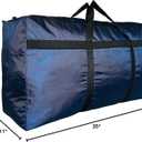 DoYiKe Extra Large Storage Duffle Bag with Zippers and Handles, Big Foldable Duffle Bag for Travel