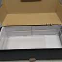 AboveTEK 2-Tier Acrylic Monitor Stand, Computer Riser for Home Office, Clear Monitor Riser for Keyboard Storage, 18.9" x 8.7" Multi Monitor Desk Stand for iMac Multi-Media Laptop Printer TV