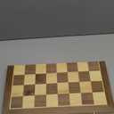 AMEROUS 15 Inches Magnetic Wooden Chess Set - 2 Extra Queens - Folding Board - Pieces Storage Slots, Handmade Portable Travel Chess Game - Beginner Chess Set for Kids, 6 up Age