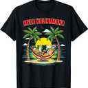 Funny Hawaiian Mele Kalikimaka Cats Celebrating Christmas T-Shirt