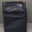 TARPAL tarp 10x20 Feet Super Heavy Duty Tarps Cover 20mil Waterproof UV Protection Rip and Tear Proof Tarpaulin with Grommets(Grey/Brown)