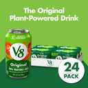 V8 Original 100% Vegetable Juice, 11.5 fl oz Can (24 Pack)