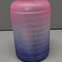 BOTTLE BOTTLE Half Gallon Water Bottle with Straw& Handle，64 oz Motivational Water Bottle with Time Marker, BPA Free Leakproof Water Jug, Ensure you Drink Enough Water for Indoor and Outdoor Sports