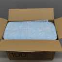 Amazon Basics Leak-Proof Dog and Puppy Potty Training Pee Pads with Quick-Dry 5-Layer Super Absorbent Design, Regular Size 22 x 22 inch, Blue & White, 100 Count