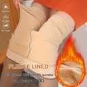 200D Thermal Opaque Winter Tights, Skin-Permeable, Slim Fit (Gray, M)