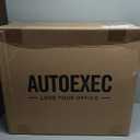 AutoExec Reach Desk Front Seat Car Desk and Portable Workstation with Printer Stand and Phone Vent Clip, Black