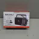Portable AM/FM Transistor Radio with Loud Speaker, Battery or USB Powered - Compact Emergency Radio for Indoor, Outdoor, Travel & Storms (Model BJL-671)