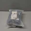 2 x MUCHER 2 Pack Tactical MOLLE Glasses Case Shockproof Tactical Eyeglasses Case Portable Sunglasses Carrying Case with Clip (Black)