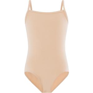 Nude Leotard for Camisole Girls Ballet Undergarment Size 10-12 Years Old Sleeveless Cotton Dance Top