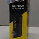 OWLTRA Indoor Electric Mouse Trap, Instant Eliminate Rodent Zapper with Pet Safe Trigger, Black, Small