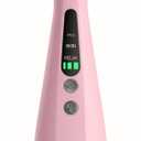 Facial and Neck Massager for Face, Neck - Skin Lifting & Firming - Wrinkle & Dark Circle Reducer - at Home Skin Care Face Sculpting Tool and Neck Massager - Sugar Pink (Single Head)