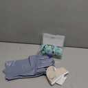 Hillban Cat Muzzle for Grooming with 4 Silicone Boots Breathable Transparent Face Guard Silicone Cat Claw Covers Anti Scratch Booties to Prevent Scratching Biting Bathing Trimming(Medium)