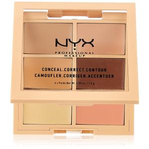 NYX PROFESSIONAL MAKEUP Conceal Correct Contour Palette - Light (1 Count (Pack of 1))