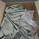 Gray Velvet Curtains 96 Inches Long Grey Thermal Insulated Thick Plush Velvet Blackout Curtains Noise Reduce Back Tab Rod Pocket Luxury Panels for Bedroom Living Room Dining 2 Panels 52x96 Inch Length