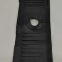 Kitchen Sink Splash Guard Silicone Faucet Handle Drip Catcher Tray Sink Protector for Kitchen Sink Sponge Holder for Kitchen Sink Faucet Mat Fits Faucet Tube within 2.5" (Black, 17.7'')