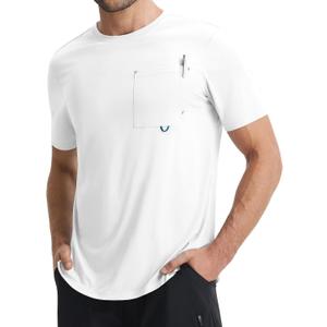 baleaf Men's Short Sleeve Sun Shirts UPF 50+ Quick Dry