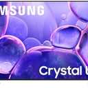 Samsung 50-Inch Class Crystal UHD U8000F 4K Smart TV (2025 Model) Endless Free Content, Crystal Processor 4K, MetalStream Design, Knox Security, Works with Alexa