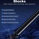 Rear Shocks Absorbers,ECCPP Gas Shocks for Ford fits 1989-2011 for Ford for Ranger,1994-1996 1998-2007 for Mazda B3000,1994-2009 for Mazda B4000 Pair Shocks with 344079