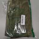 MIULEE Pack of 2 Olive Green Decorative Velvet Throw Pillow Covers Soft Pillowcases Solid Square Cushion Case for Winter Sofa Bedroom Car 20x20 Inch