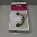 HealthCraft Plus Series Bathroom Grab Bar & Toilet Paper Holder (Matte Black)