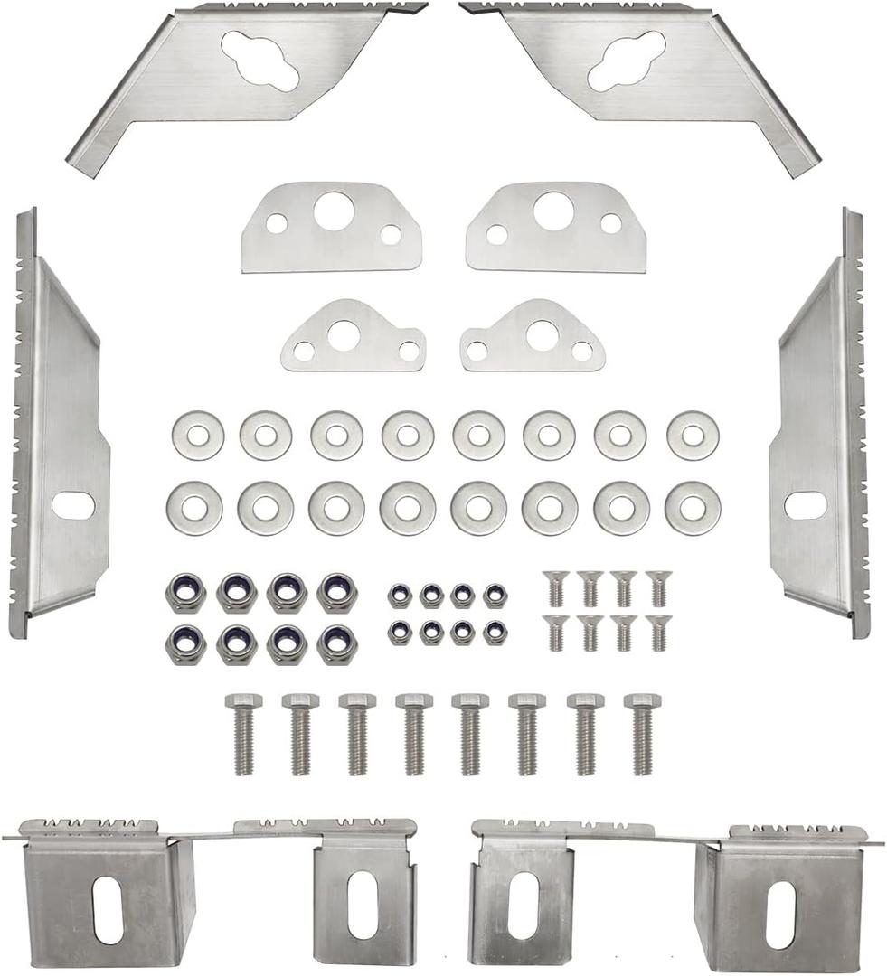 Upgrade DC5 Bumper Lift Kit for Acura RSX 2002-2006 Front & Rear Hardware Gap Fixed Lift Kit Hardware Gap Fix Eliminates Sagging, Bolt-On Installation
