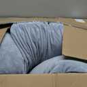 Momcozy Pregnancy Pillows for Sleeping, U Shaped Full Body Maternity Pillow with Removable Cover - Support for Back, Legs, Belly, HIPS for Pregnant Women, 57 Inch Pregnancy Pillow for Women, Grey