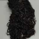 28 Inch Curly Wig Human Hair With Drawstring 250 Density Deep Wave Lace Front Wigs Human Hair Pre Plucked Virgin Remy Hair 5x Longer Lifespan 13x6 HD Lace Frontal Wigs Natural Black