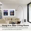 BAISITE Diamond Art Kits for Adults Beginners,2 Pack Round 5D Paint with Diamonds Pictures Full Drill Cross Stitch Home Wall Decor DIY Crafts Kits(12x16 Inches) BSTDPK805-806