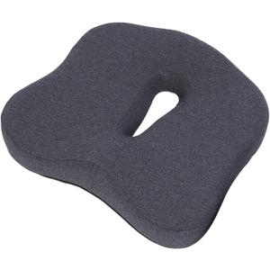 Large Memory Seat Cushion for Desk Chair, Non Slip 3D Office Chair Cushions, Breathable Ergonomic Pillow Memory Foam Coccyx Pad Chair Mat for Offices Home Car